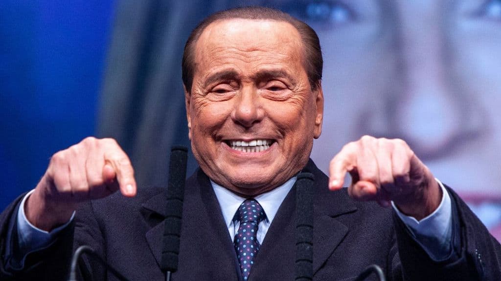 Silvio Berlusconi in primo piano