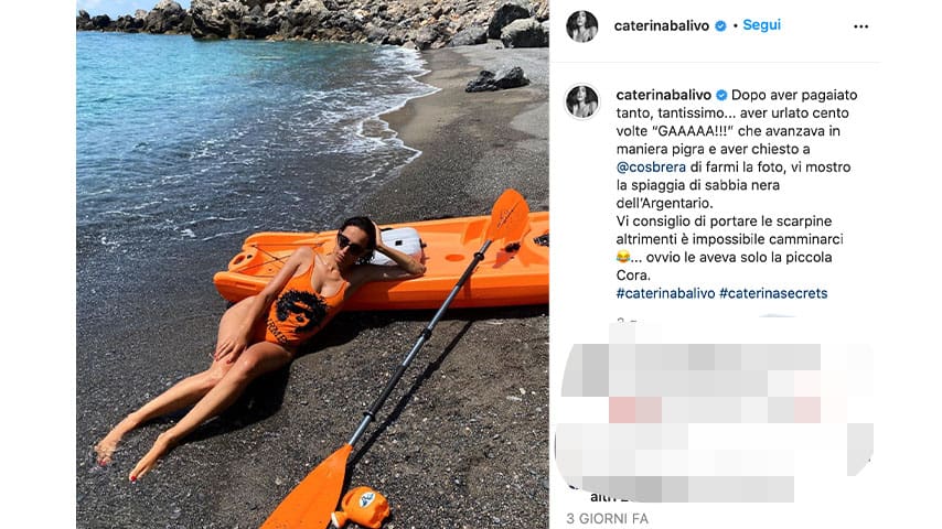 Post di Caterina Balivo su Instagram