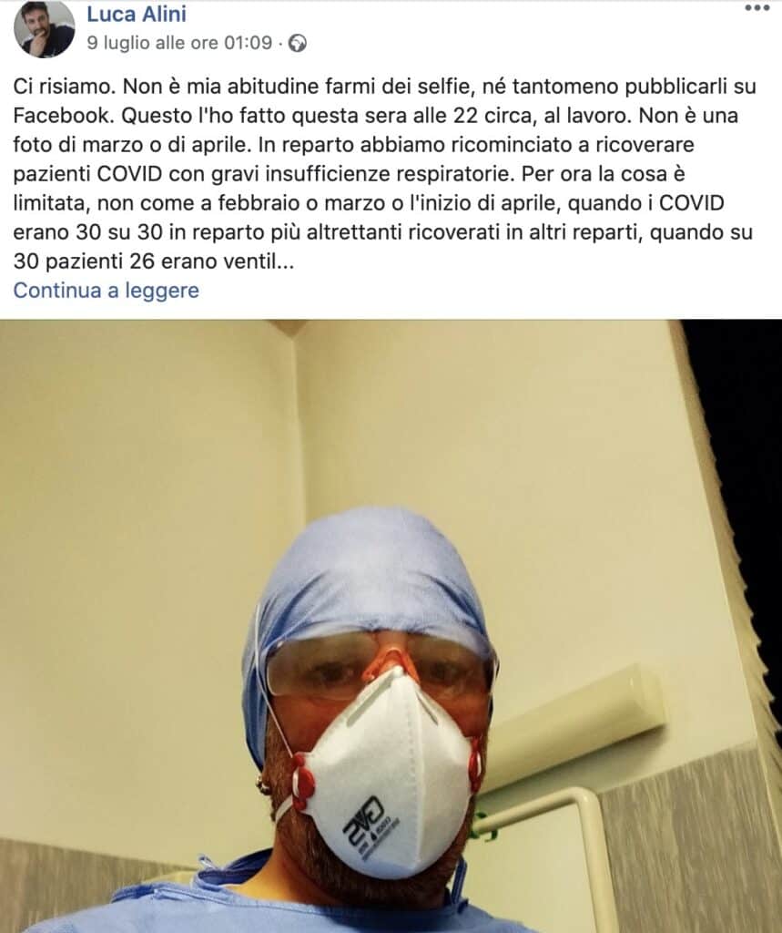 Il post di Luca Alini