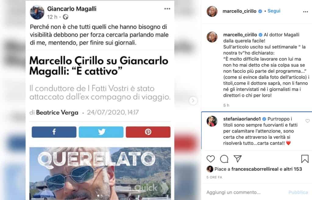 Il post di Marcello Cirillo