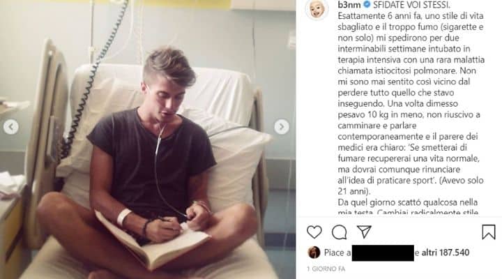 Benjamin del duo Benji e Fede in ospedale