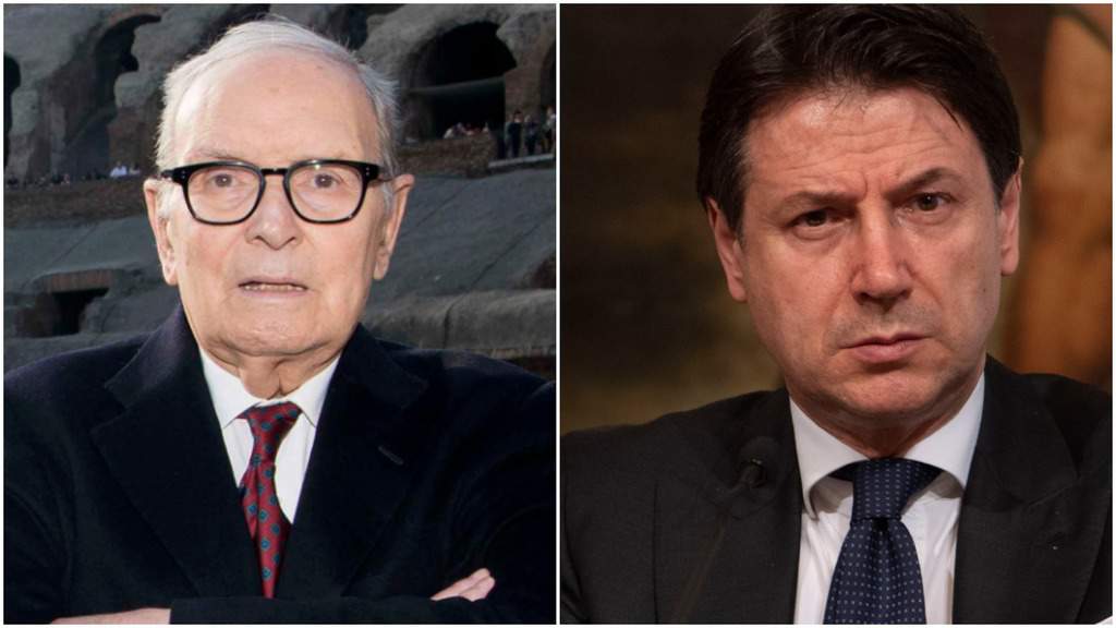 Ennio Morricone e Giuseppe Conte