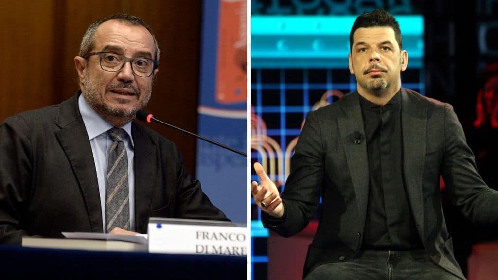 Franco Di Mare e Salvo Sottile in primo piano