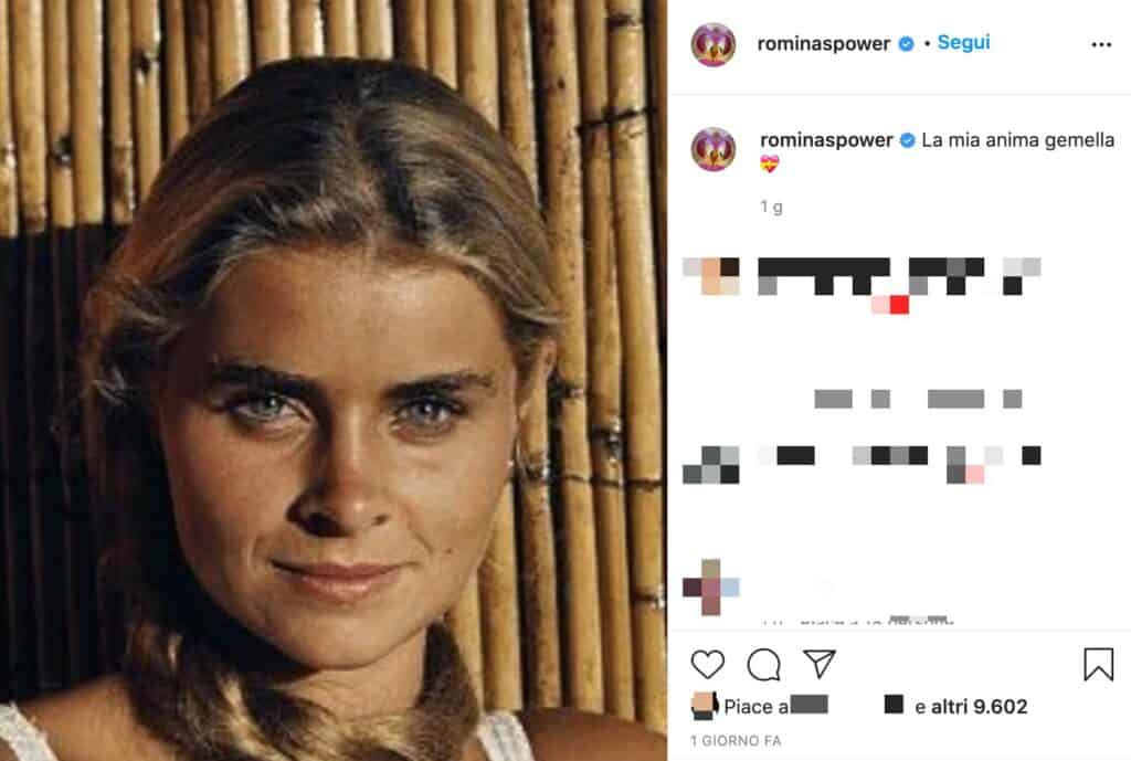 Il post di Romina Power per la sorella Taryn