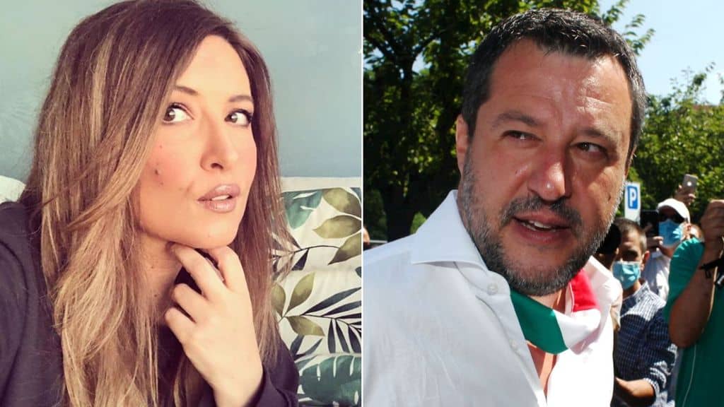 primo piano selvaggia lucarelli matteo salvini