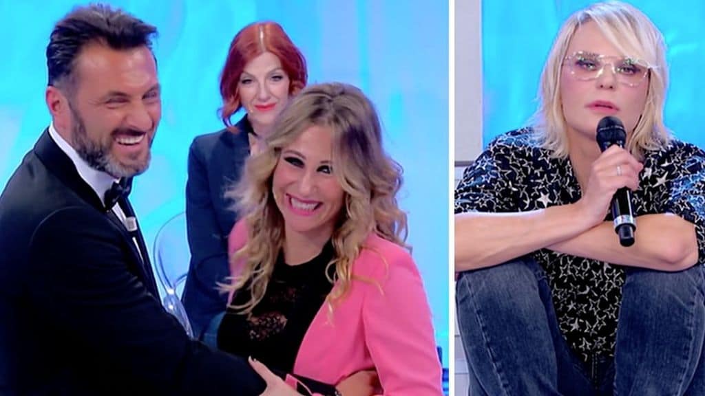 sossio aruta, ursula e maria de filippi a uomini e donne