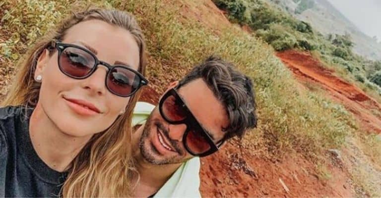 Selfie di Tara Gabrieletto con il marito Cristian Galella