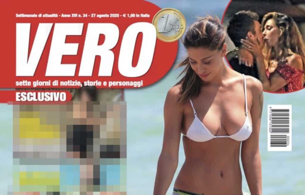 La copertina di Vero su Belén Rodriguez