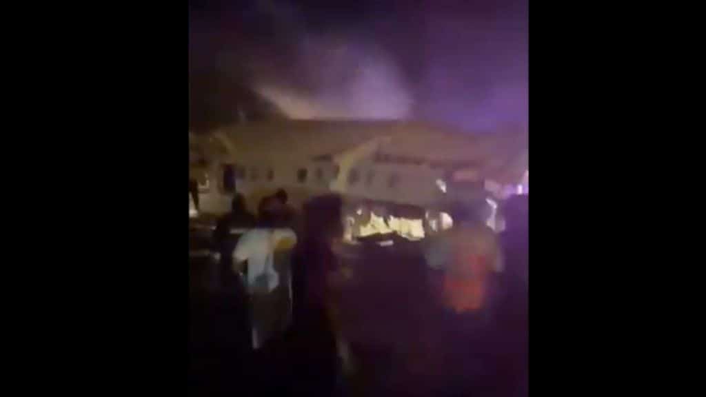 aereo precipitato in india