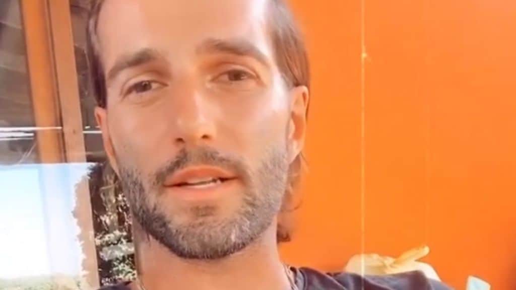 Andrea Melchiorre nelle sue storie Instagram
