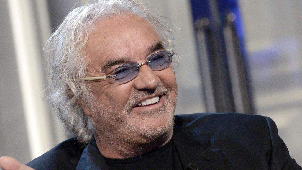 Flavio Briatore che ride