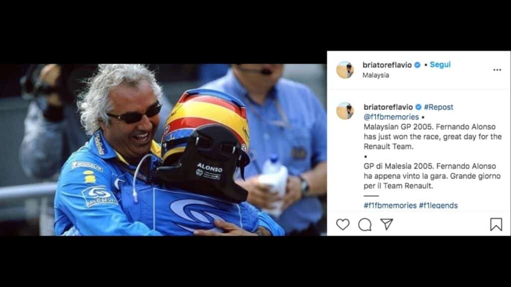 Briatore e Alonso