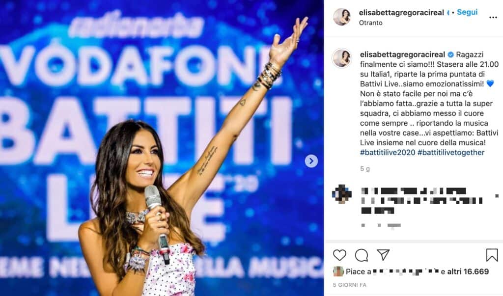 Post di Elisabetta Gregoraci su Instagram