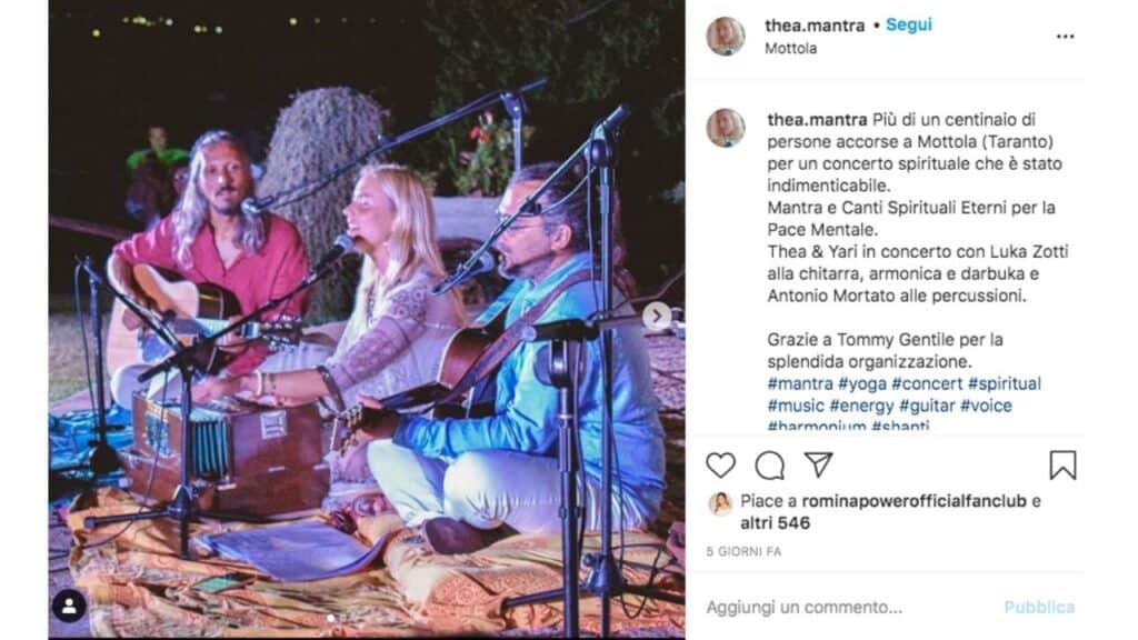 Yari Carrisi e Thea Crudi in concerto