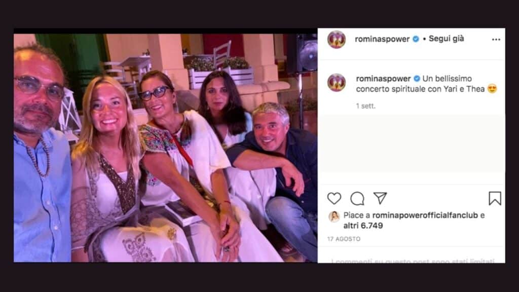 Yari Carrisi, Thea Crudi e Romina Power