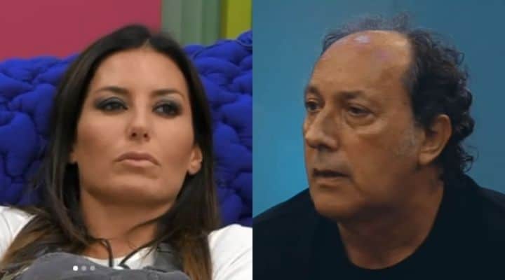 Fulvio Abbate contro Elisabetta Gregoraci al GF Vip