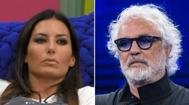 Elisabetta Gregoraci e Flavio Briatore primi piani