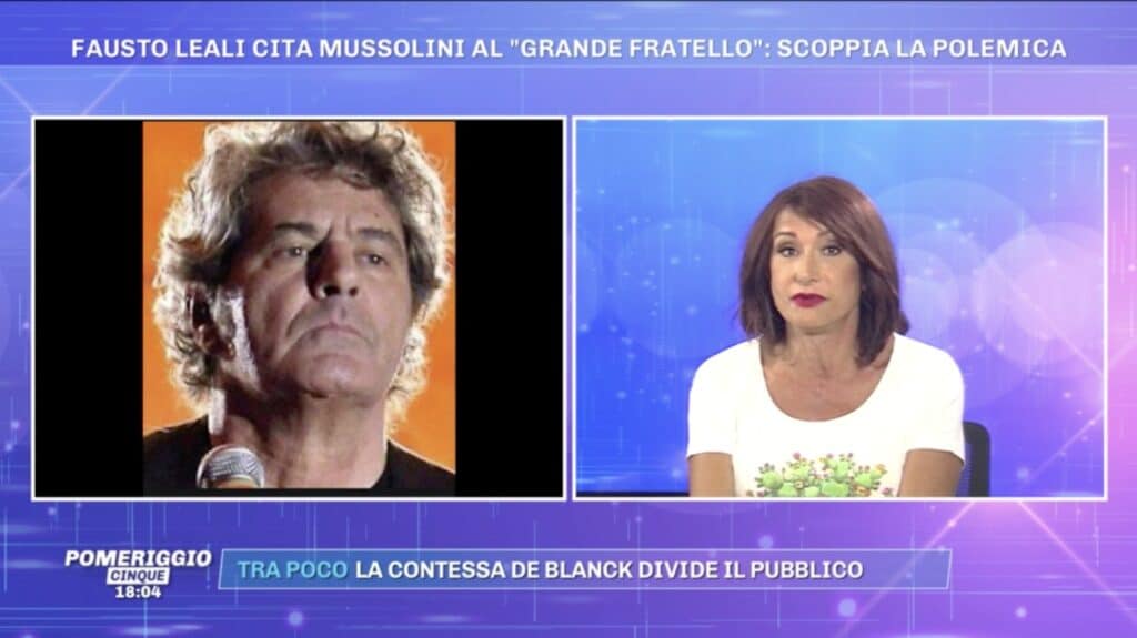 Vladimir Luxuria a Pomeriggio 5