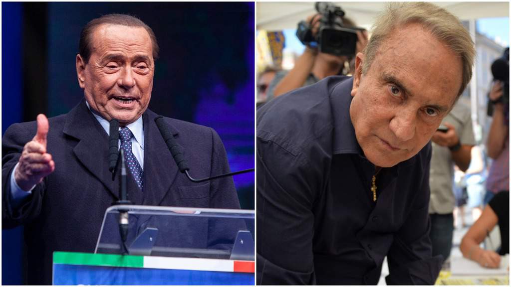 Silvio Berlusconi e Emilio Fede