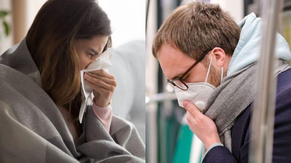 Influenza o Covid19? Come comportarsi se si hanno sintomi come febbre