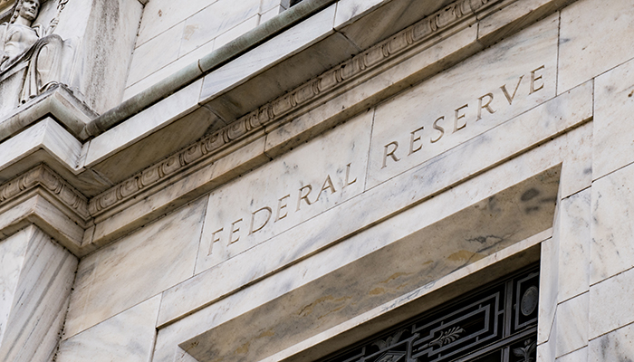 Facciata Federal Reserve USA