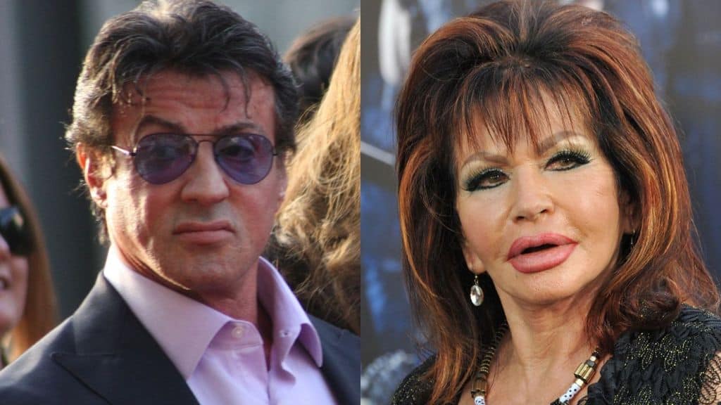 jackie stallone e Sylvester stallone
