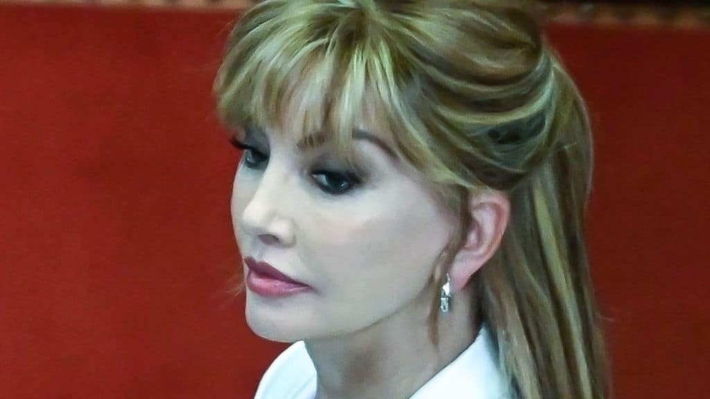 milly carlucci di profilo