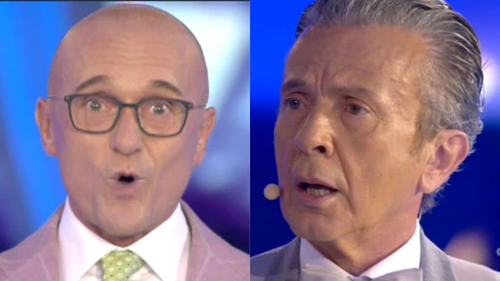 Alfonso Signorini e Pupo al Grande Fratello Vip