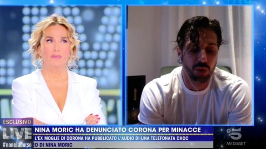 Fabrizio Corona a Live -Non è la d'Urso