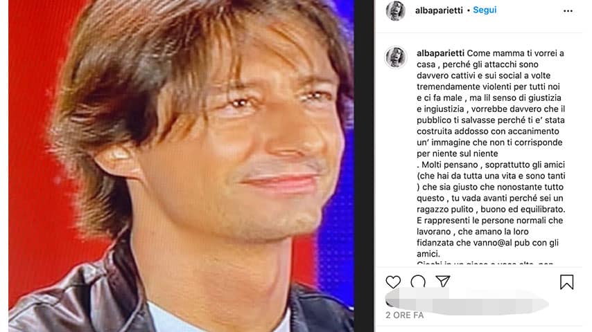 Post di Alba Parietti su Instagram