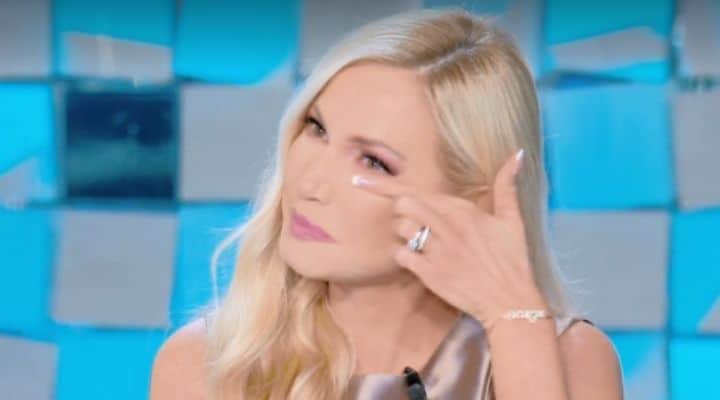 Federica Panicucci in lacrime al GF Vip