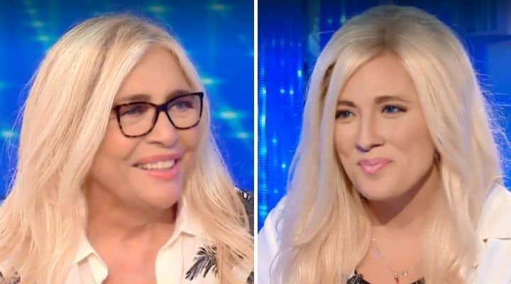 Mara Venier e Francesca Manzini a Domenica In