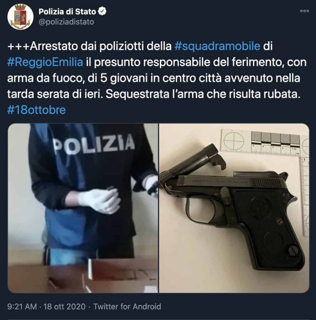 Gli aggiornamenti della Polizia sulla sparatoria