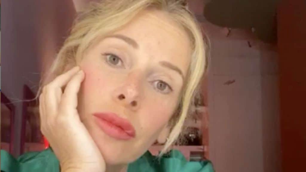 alessia marcuzzi in primo piano