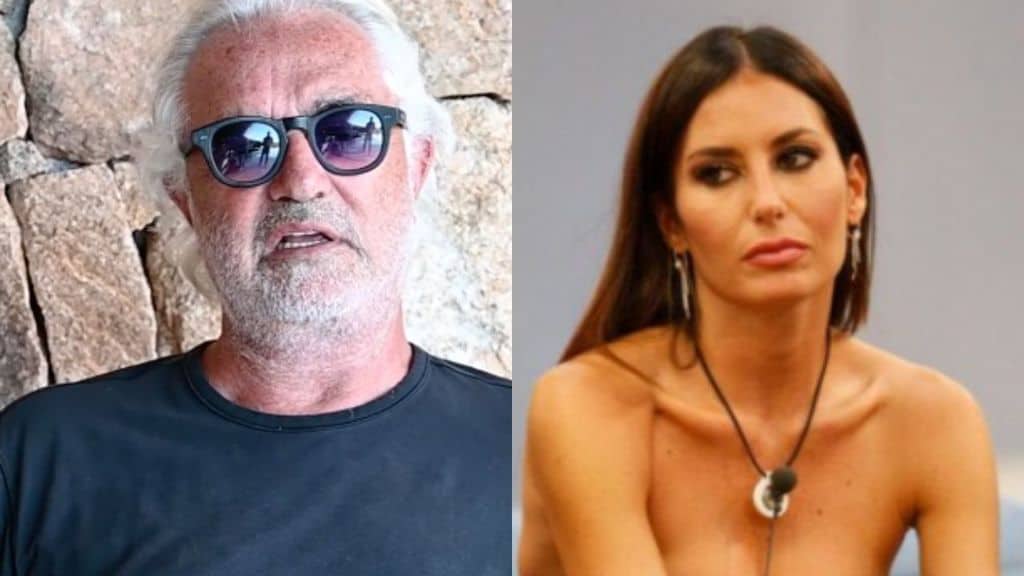 Briatore e Gregoraci