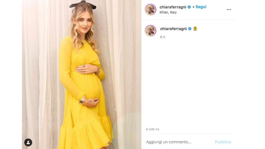 Chiara Ferragni incinta