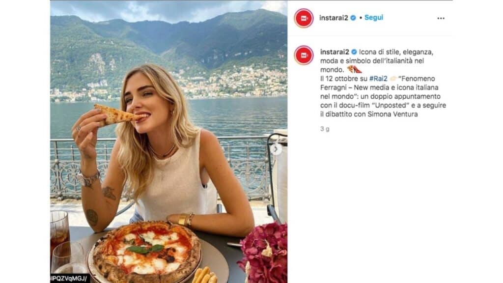 Chiara Ferragni Rai 2