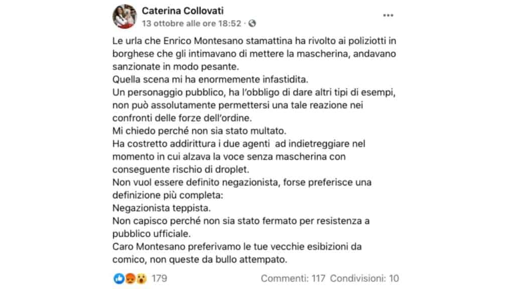 caterina collovati facebook