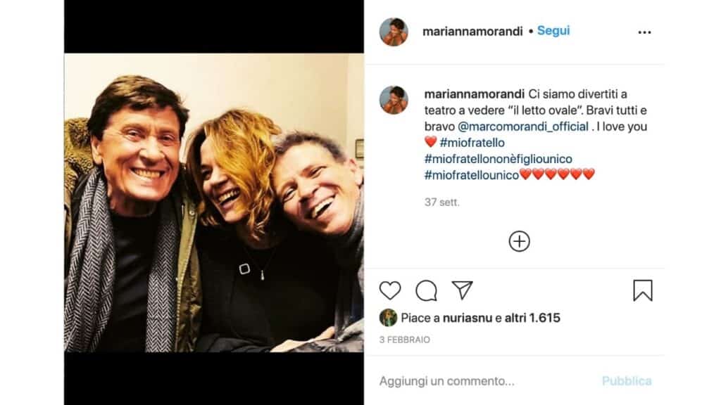 marianna morandi e gianni morandi