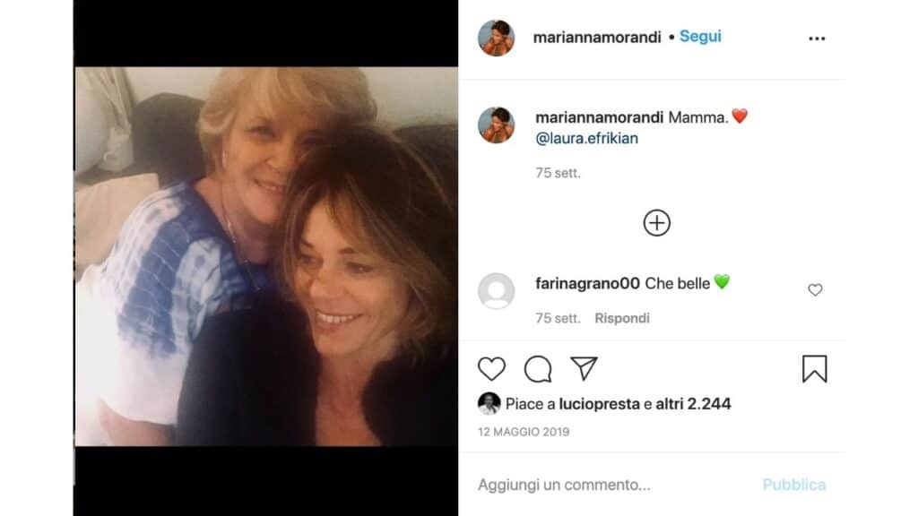 Marianna Morandi e la mamma Laura Efrikian