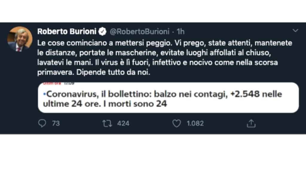 roberto burioni coronavirus