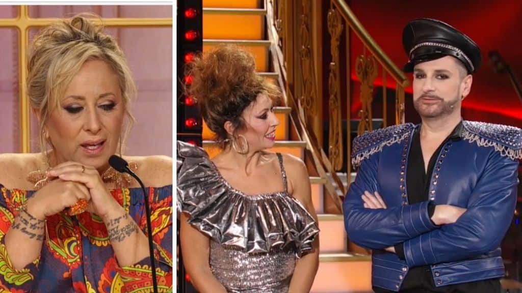 Carolyn Smith discute con Sara Di Vaira e Costantino Della Gherardesca