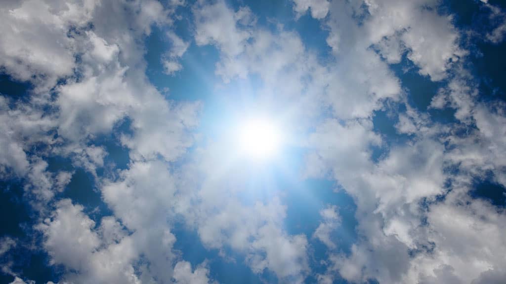 sole e nuvole
