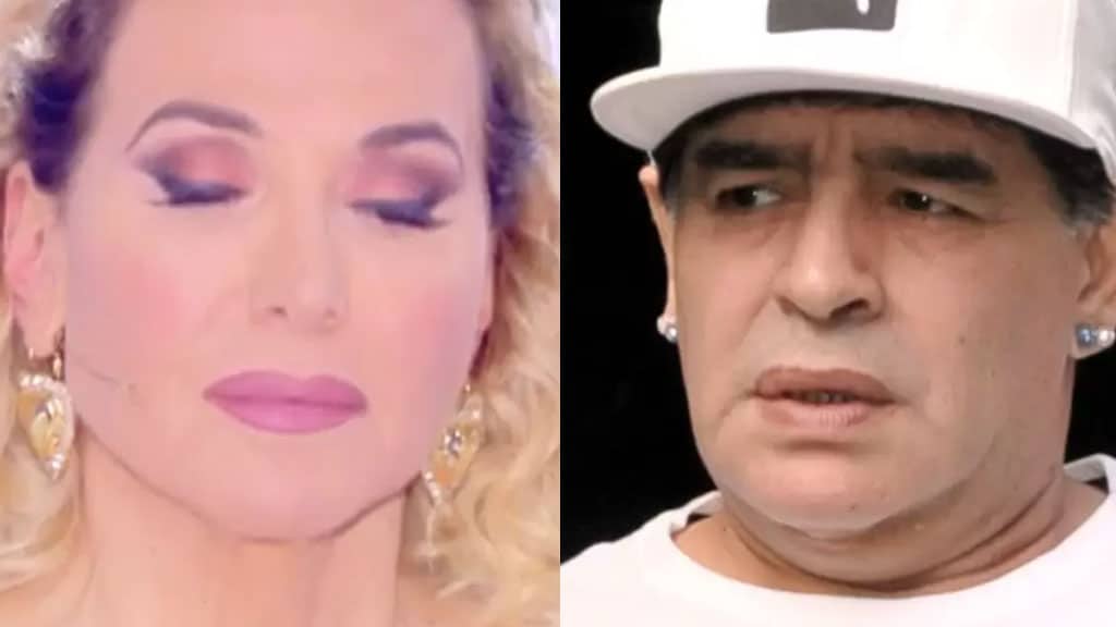 Barbara d'Urso e Maradona