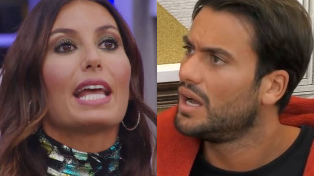 Elisabetta Gregoraci e Pierpaolo Pretelli al GF Vip