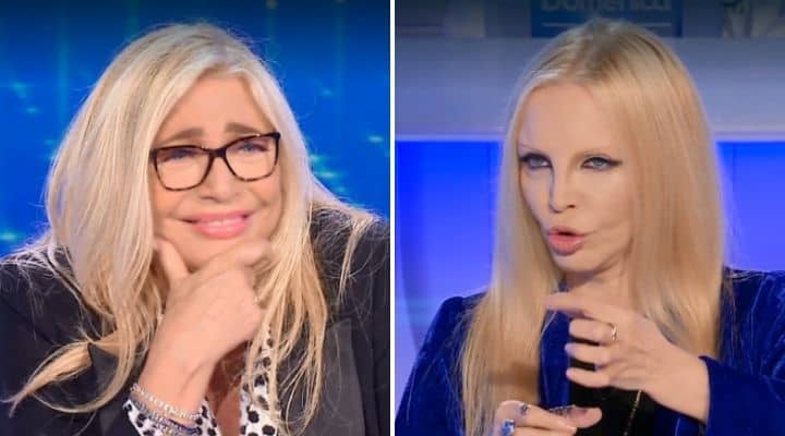 Patty Pravo e Mara Venier a Domenica In