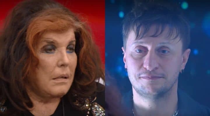 Patrizia De Blanck e il marito di Stefania Orlando al GF Vip