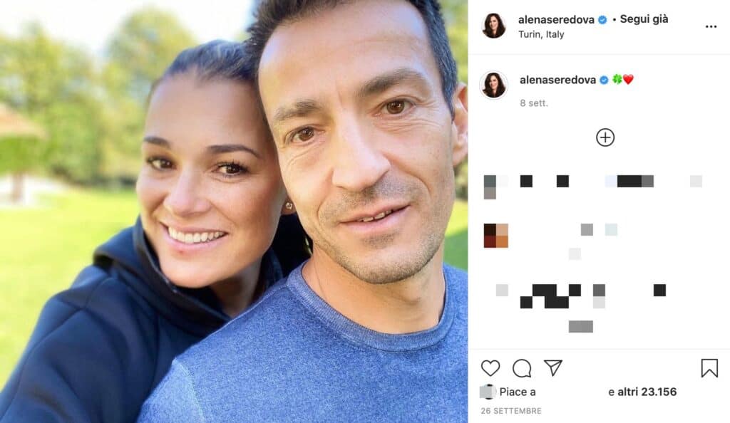 alena seredova con il compagno alessandro nasi