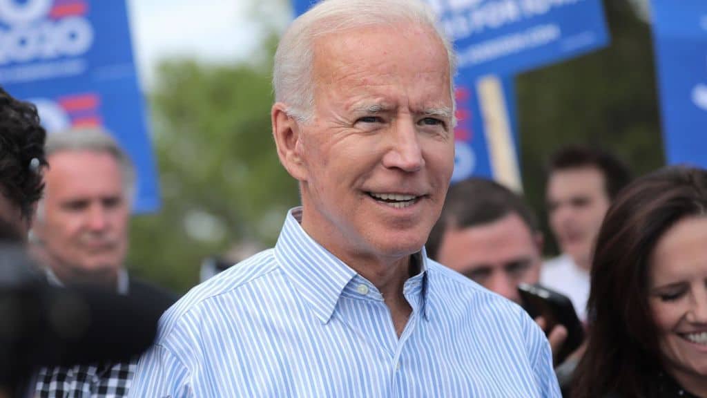 Joe Biden durante un congresso