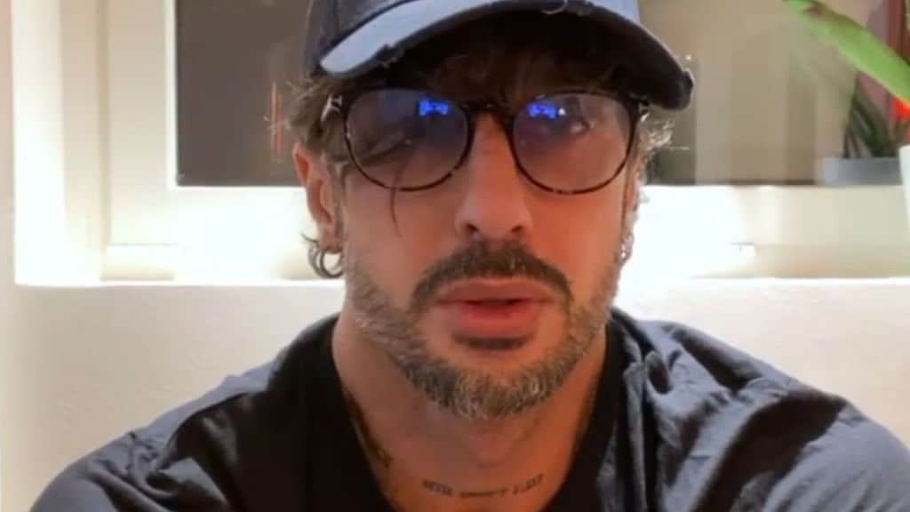 Fabrizio Corona in un video su Instagram